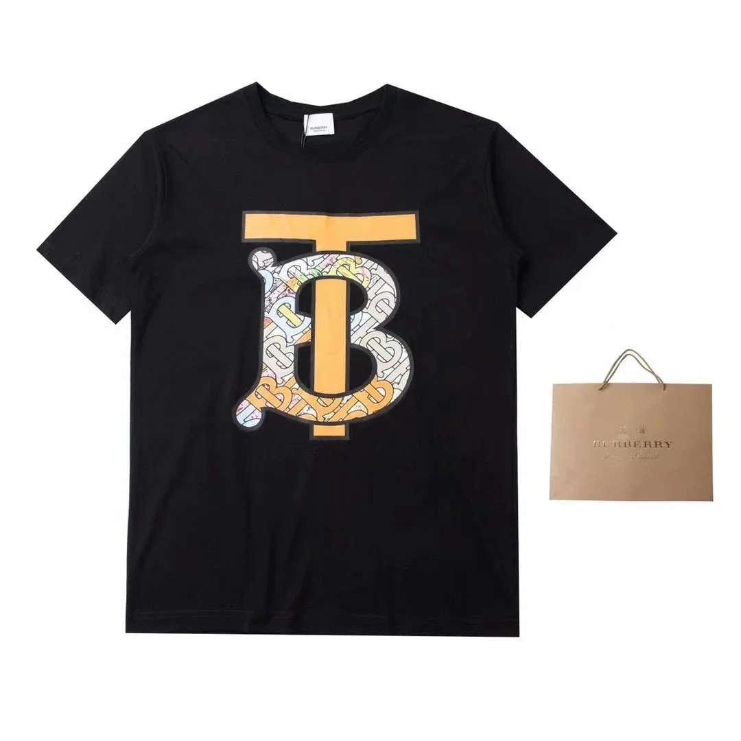 Burberry TB Monogram Black T-Shirt