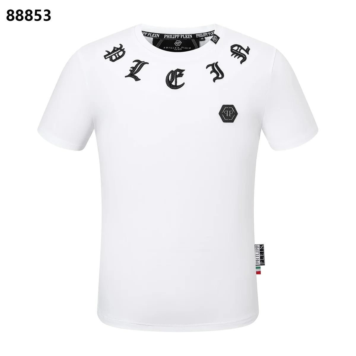 Philipp Plein Philipp Plein Plein White/Black T-Shirt White - 1