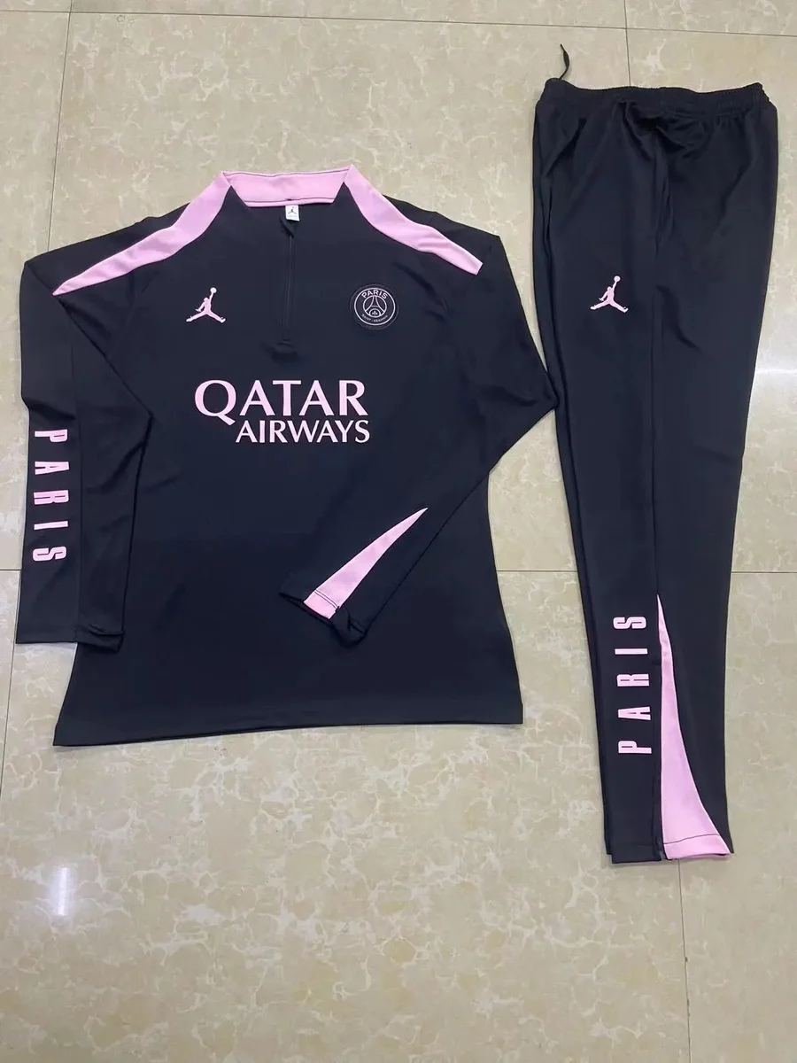 Jordan Jordan Brand Paris Saint-Germain Black & Pink Training Set Black - 1