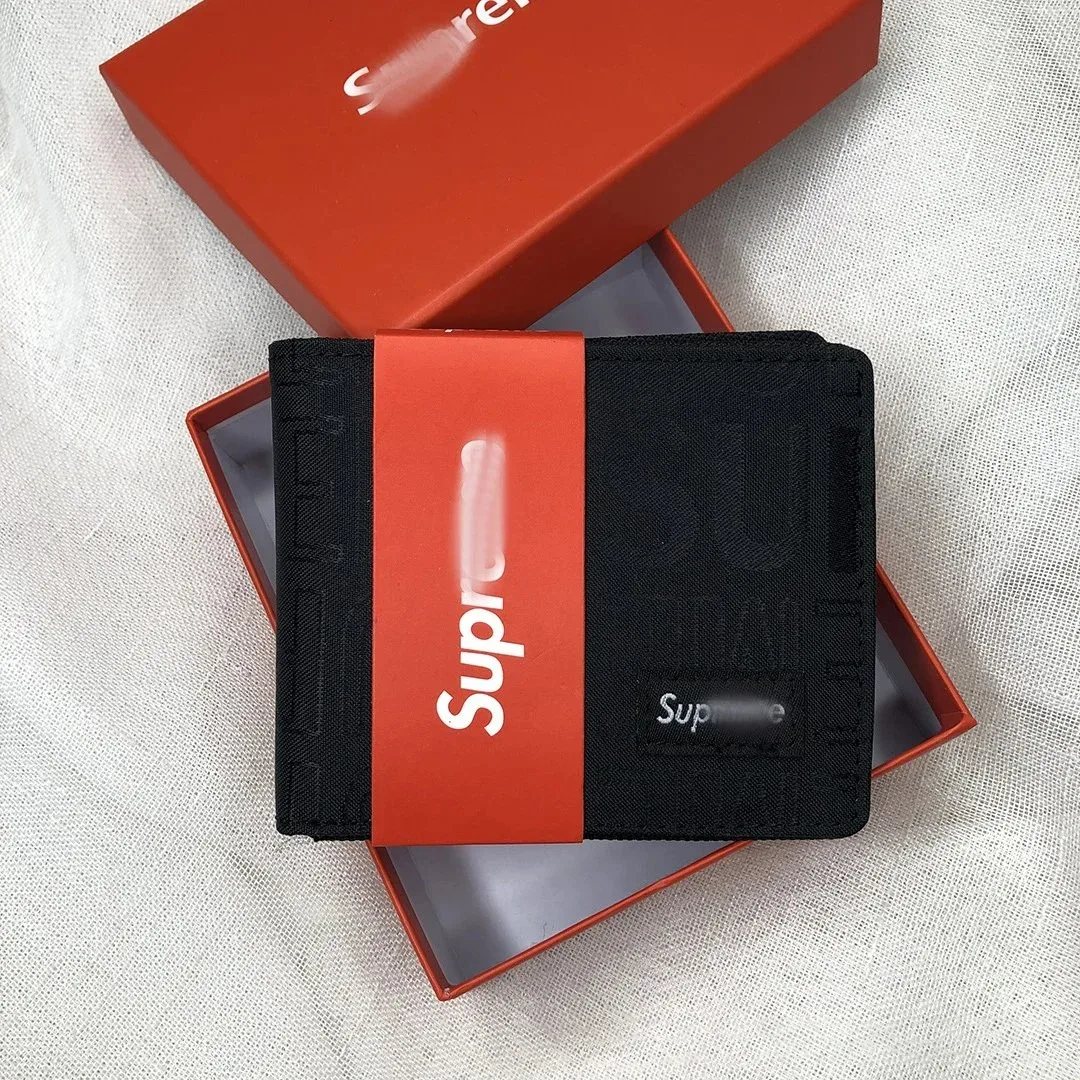 Supreme Supreme Black Box Logo Wallet Black - 1