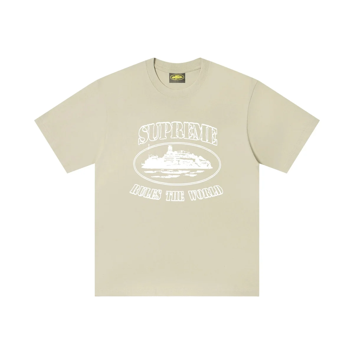 Supreme Supreme Rules the World Beige T-Shirt Beige - 1