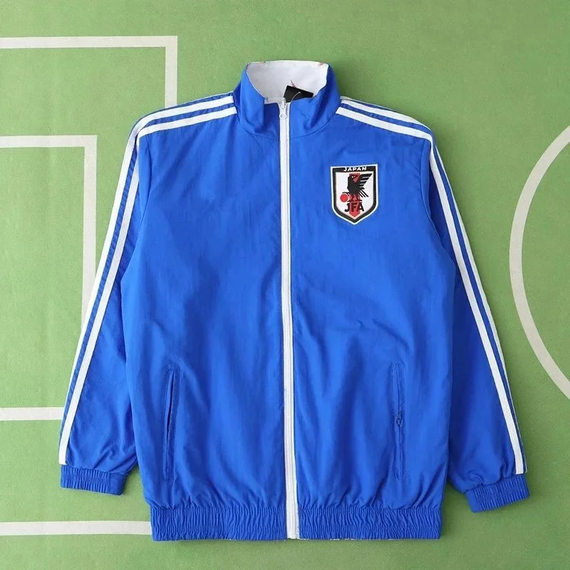 Adidas Adidas Classic Football Japan Player Jacket Blue Blue - 1