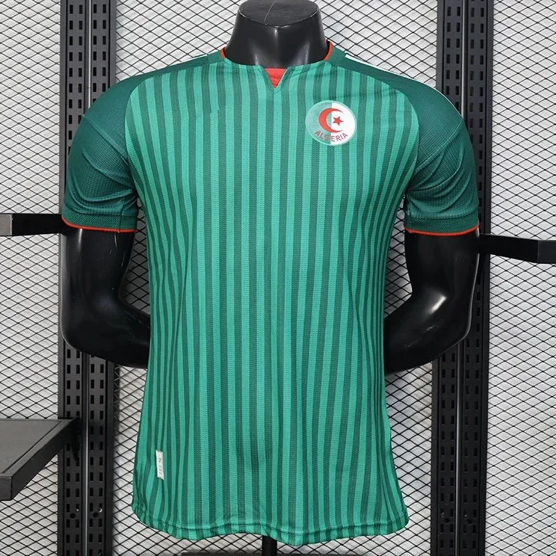 Other Algeria Away Jersey 2627阿尔及利亚客场 Soccer Shirt Green - 1