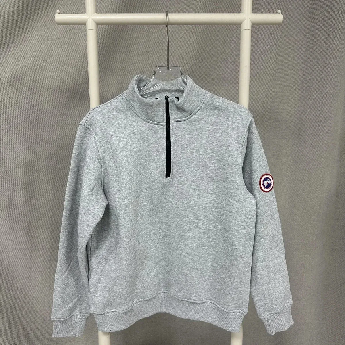 Canada Goose Canada Goose Grey Half-Zip Sweatshirt Grey