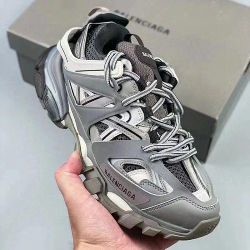 Balenciaga Balenciaga Track Triple S Deep Grey Sneakers Grey - 1