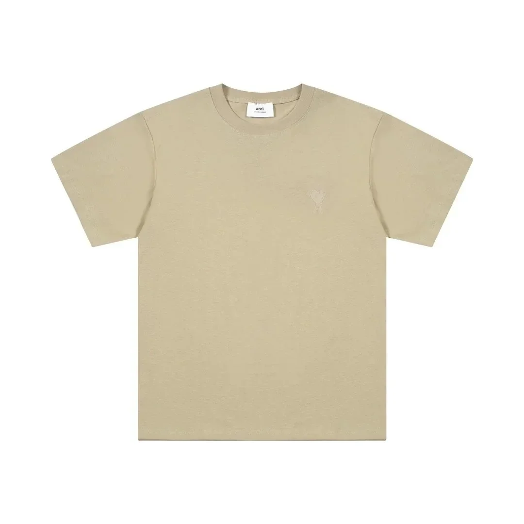 Ami Paris Ami Yellow T-Shirt Yellow - 1