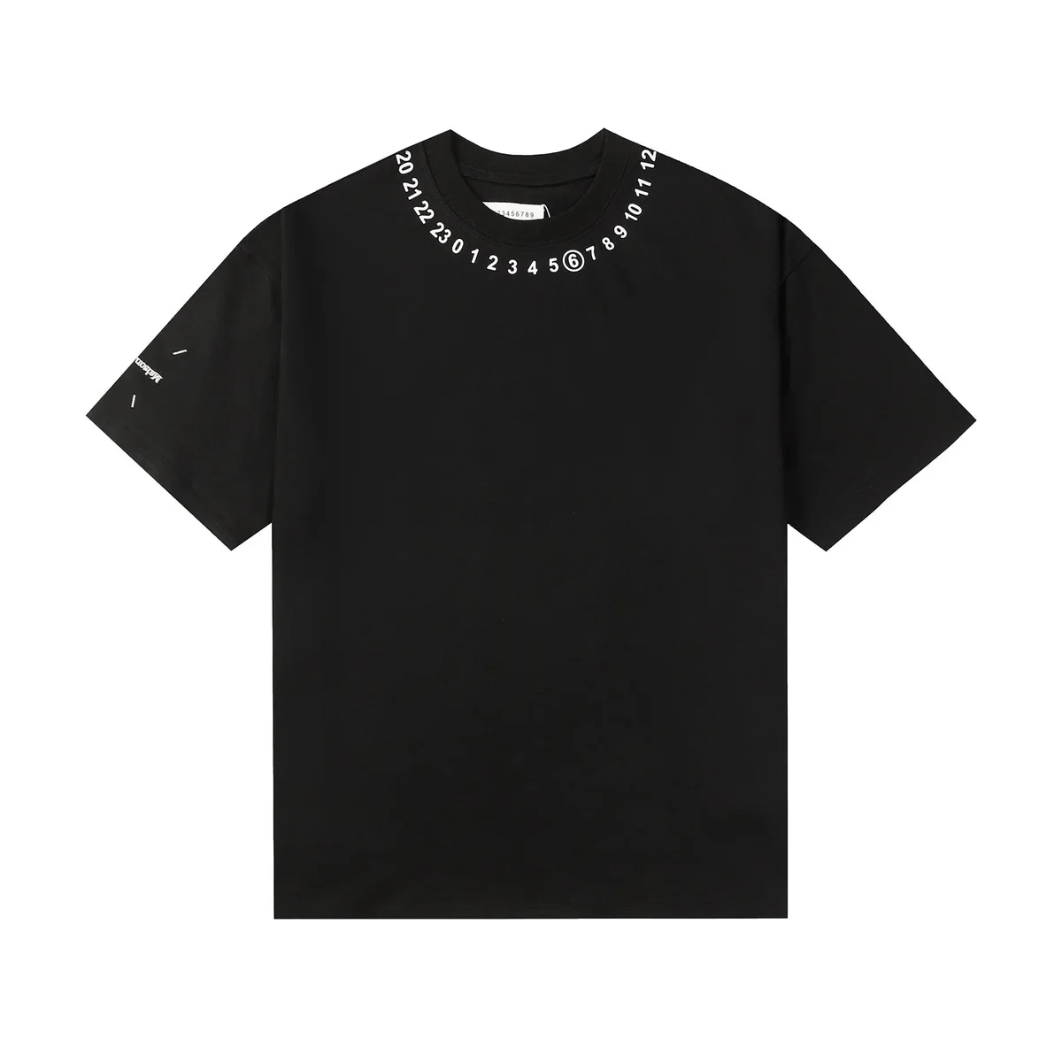 Maison Margiela Maison Margiela Replica Black T-Shirt Black