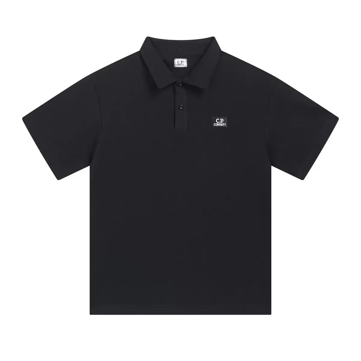 CP Company CP Company Black Polo Shirt Black - 1