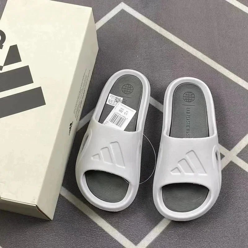 Adidas Adidas White Foam Runner Slippers White - 1