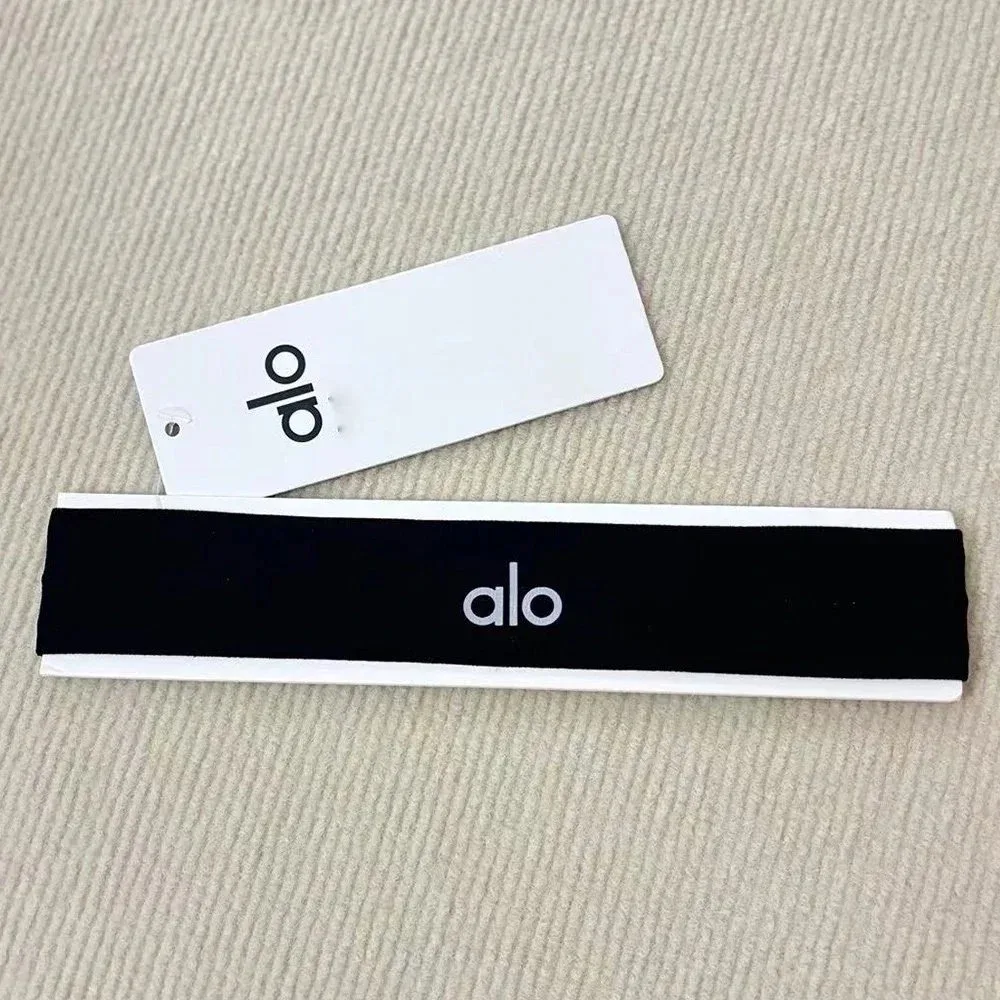 Alo Yoga Alo Headband Black Sporty Accessory Black - 1