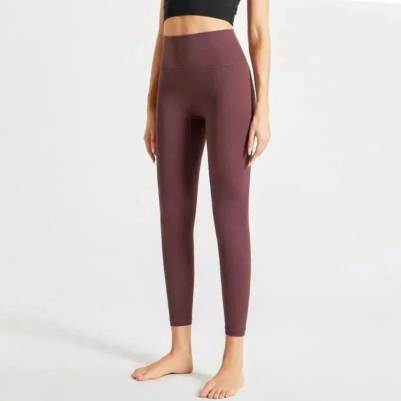 Other Tight-Fit Leggings Tea Chestnut Bottoms Brown - 1