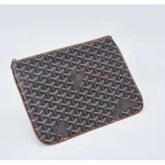 Goyard Goyard YARD Black Brown Pouch Brown - 1