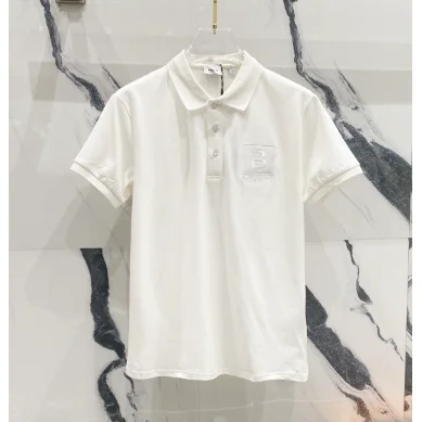 Burberry Burberry Polo Bear White Short-Sleeve Polo Shirt White - 1