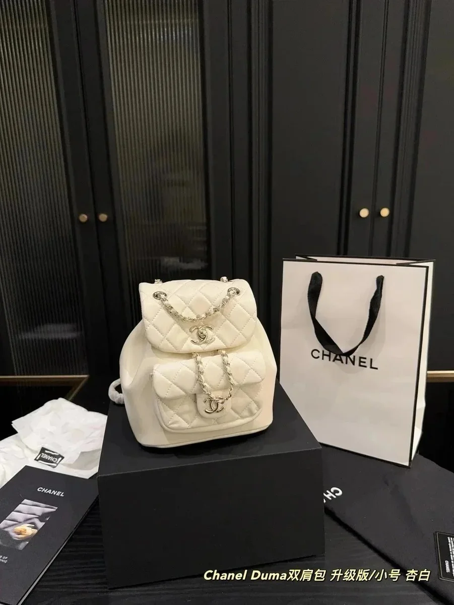 Chanel Chanel Duma Cream Backpack Cream