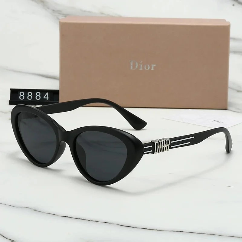 Dior Dior Lady Dior Black Cat-Eye Sunglasses Black - 1
