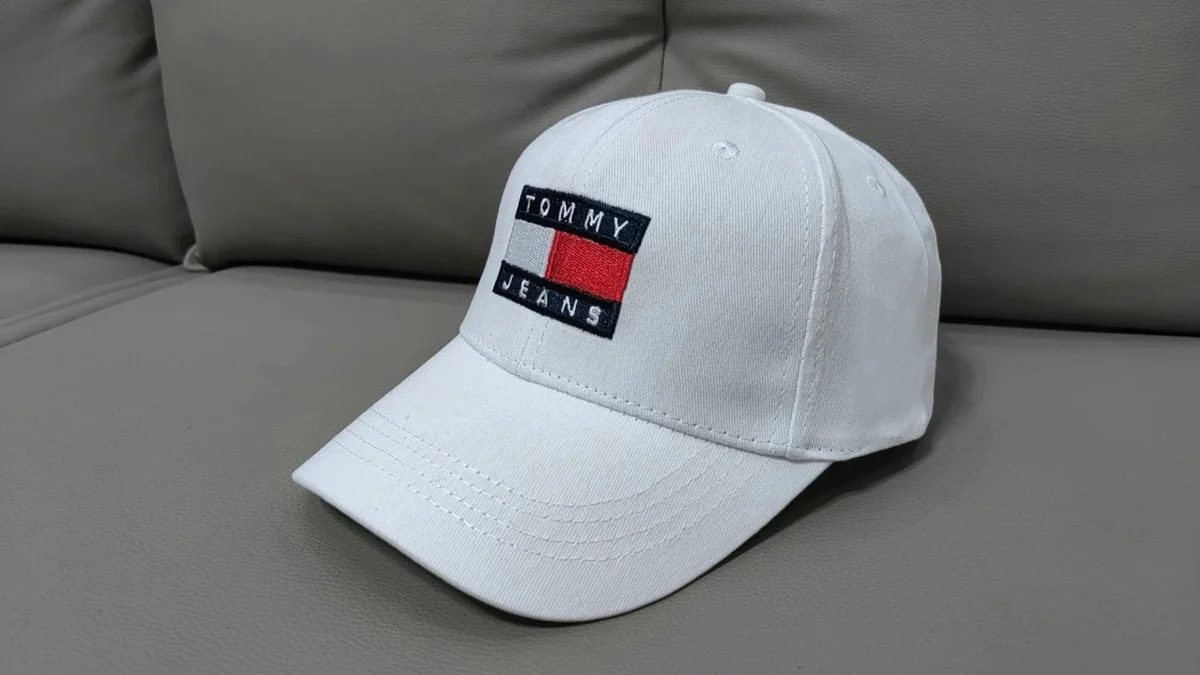 Tommy Jeans Tommy Jeans White Flag Logo Cap White - 1