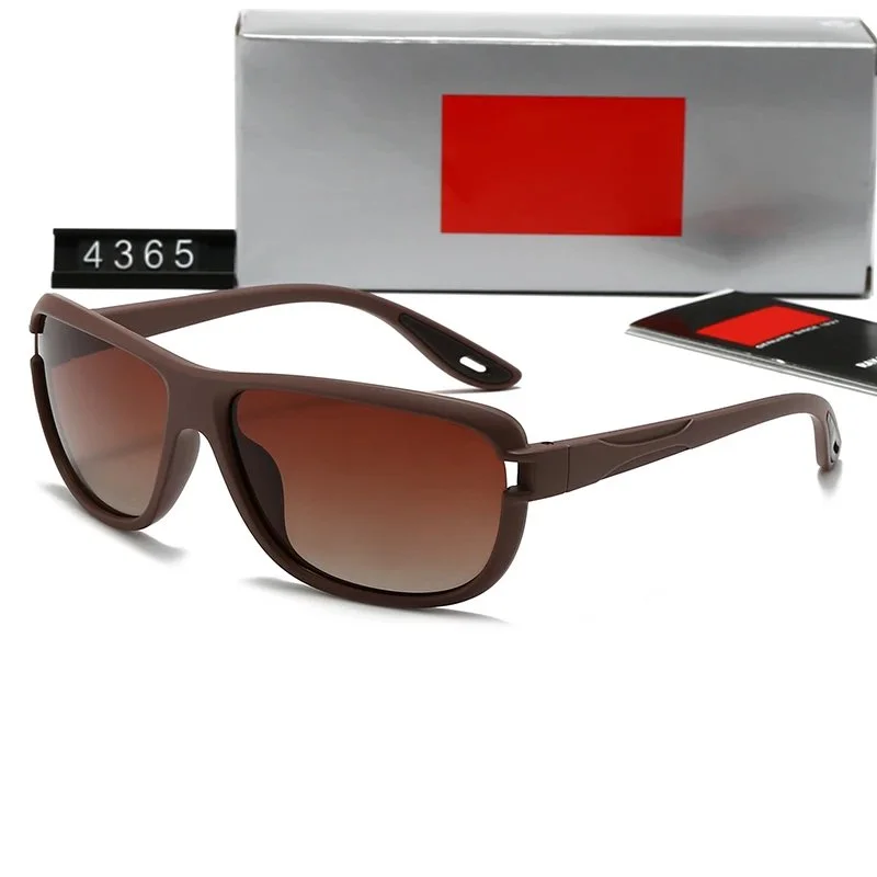 Other Unisex Brown Gradient Sunglasses 4365-A Eyewear Brown - 1