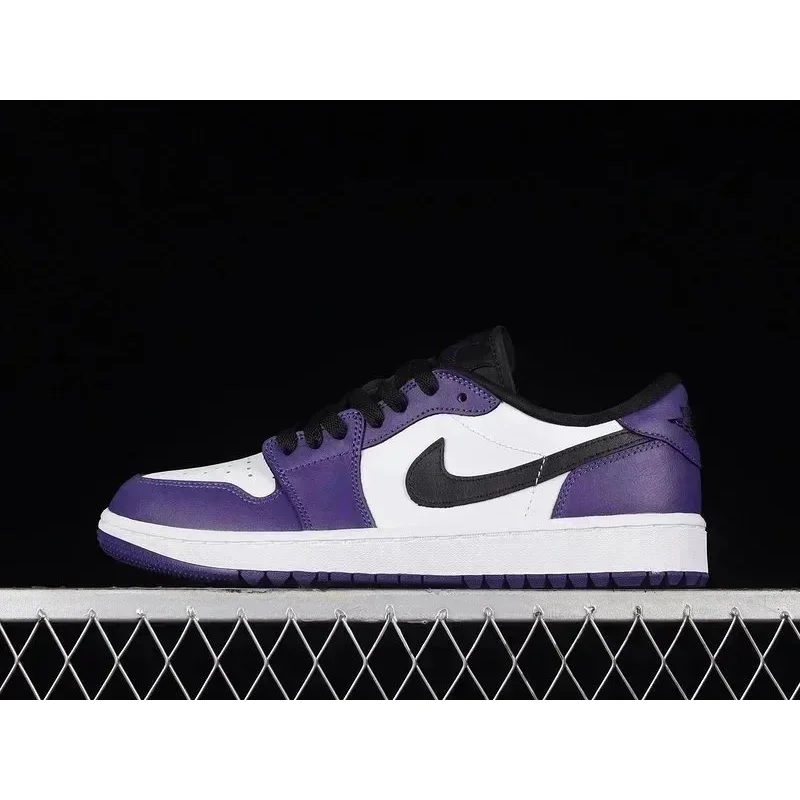 Nike Nike Air Jordan 1 Low Court Purple Sneakers Purple - 1