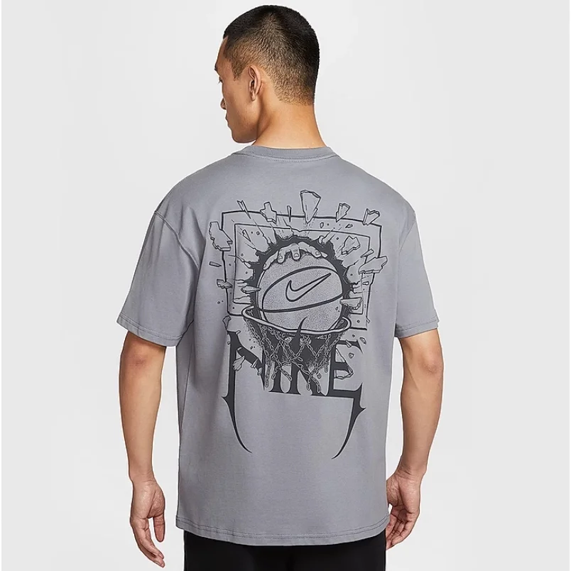 Nike Nike HJ3432-065 Graphic T-Shirt Grey Grey - 1