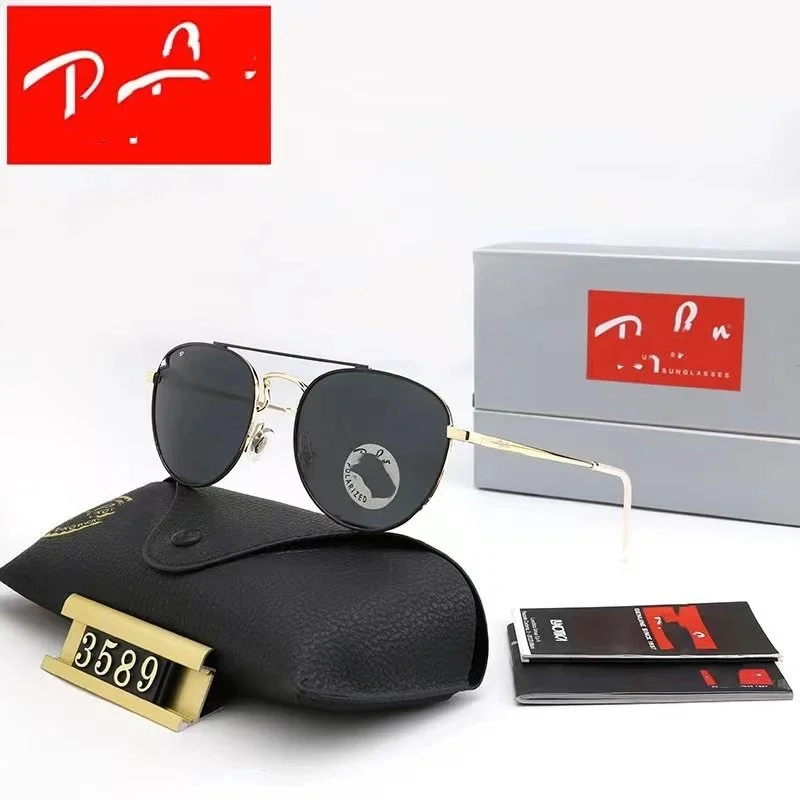 Ray-Ban Ray-Ban Iconic Aviator Black/Gold Sunglasses Black - 1