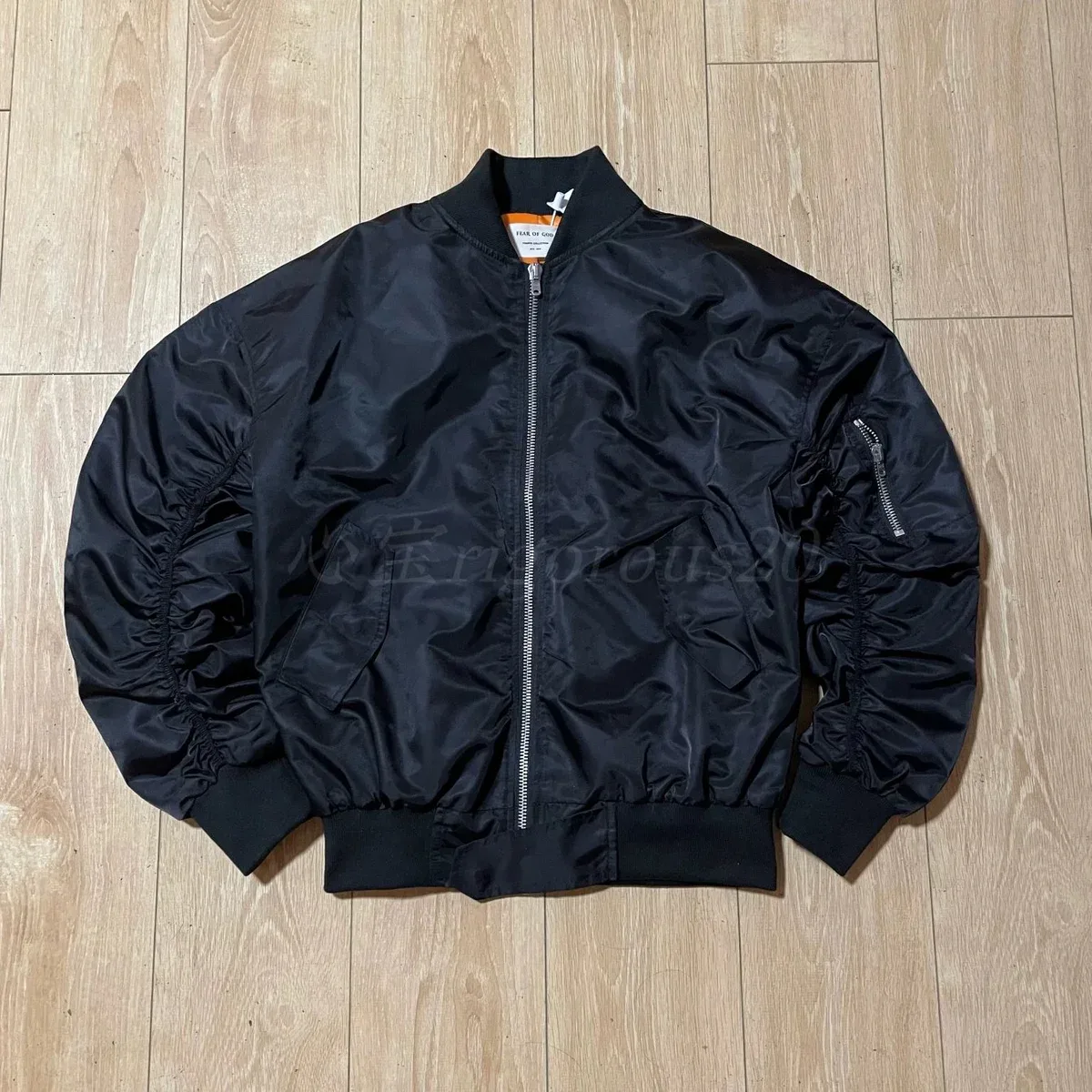 Fear of God Fear of God Bomber Jacket Black Black - 1