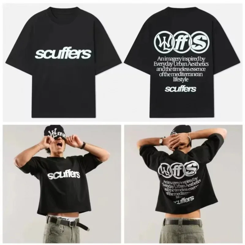 Scufflers Scufflers Triple Black Scuffers T-Shirt Black - 1