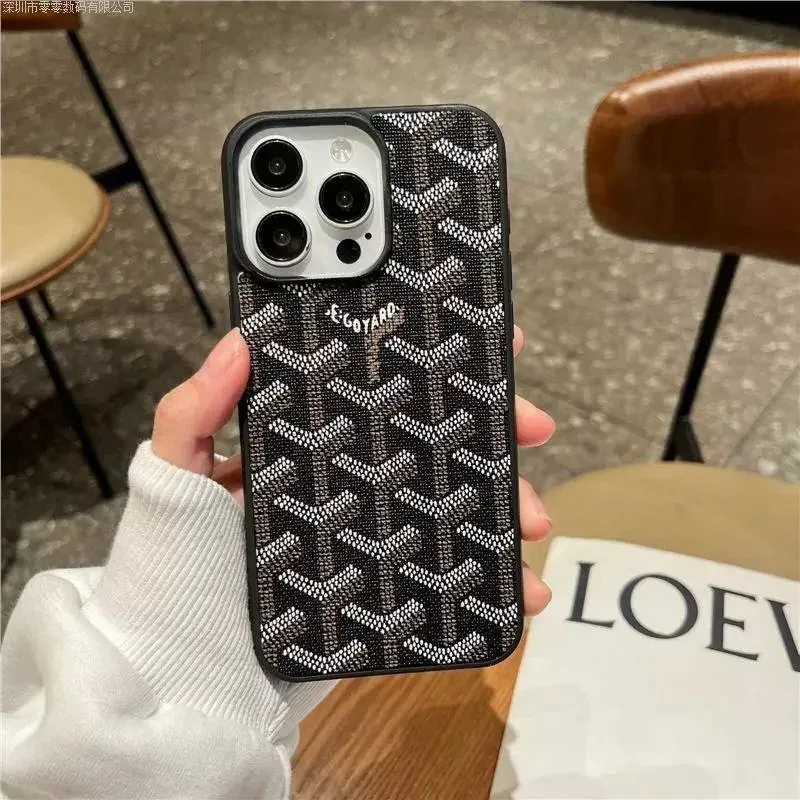 Goyard Goyard Dogtooth Full包——Black Phone Case Black - 1