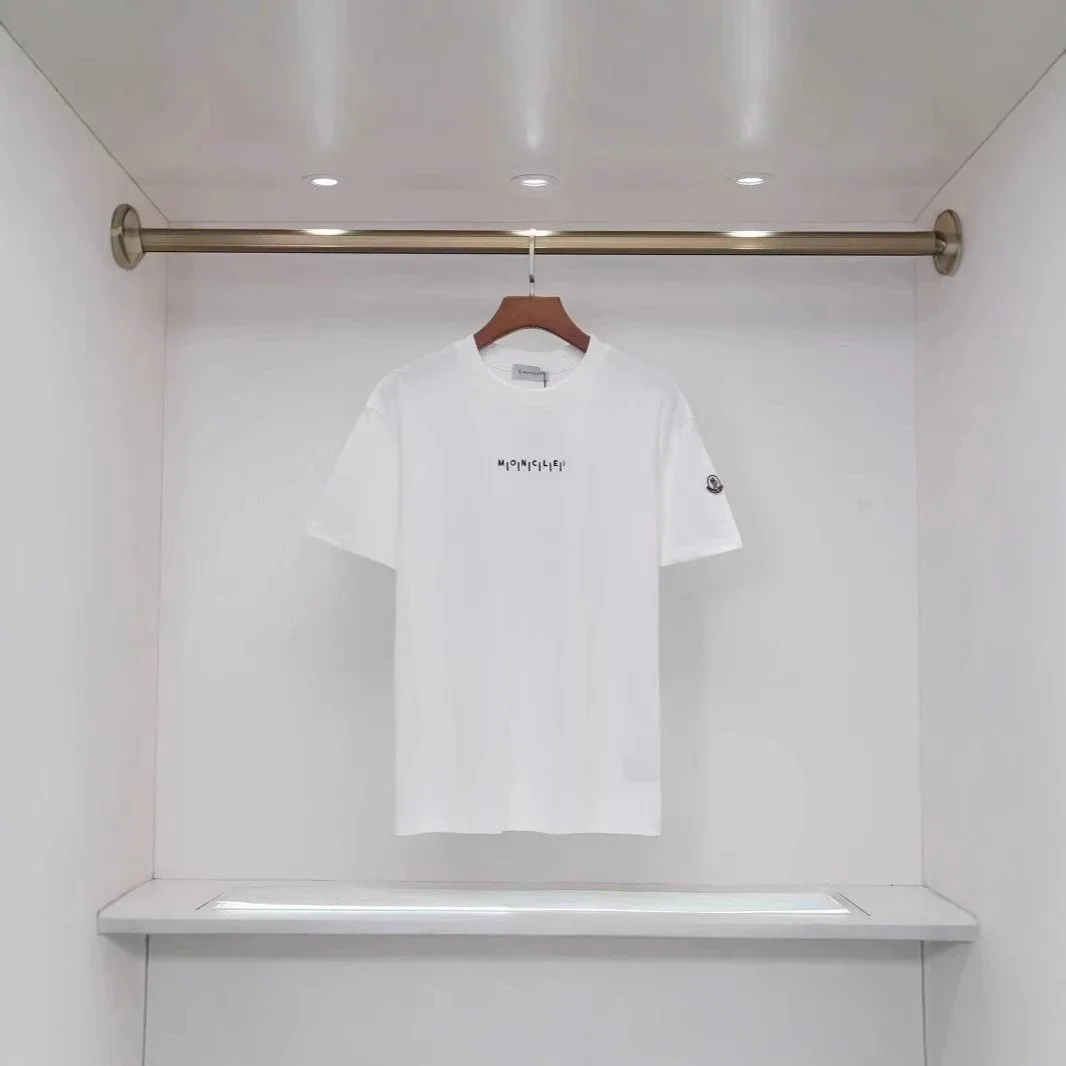 Moncler Moncler White Logo T-Shirt White