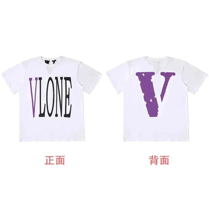 VLONE VLONE V Logo White T-Shirt White - 1