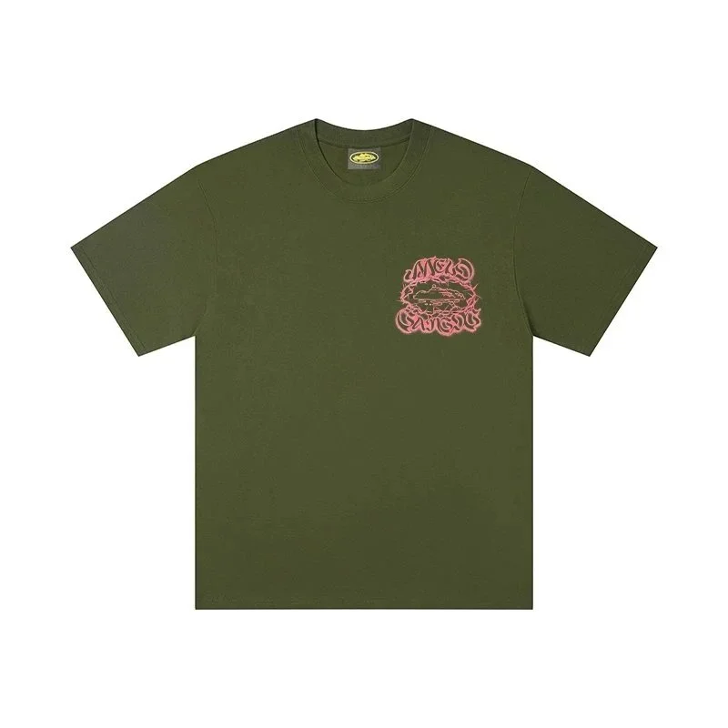 Other Olive Green MLD Cactus Graphic T-Shirt Green - 1