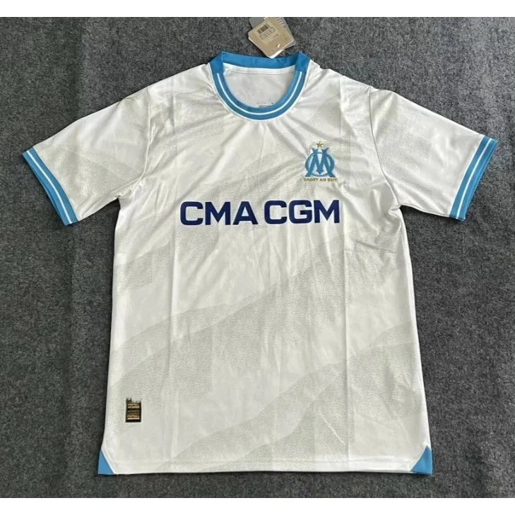 Other Marseille Home Jersey 24-25 T-Shirt White - 1