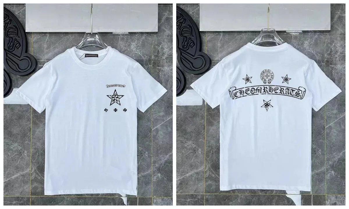 Chrome Hearts Chrome Hearts White Graphic T-Shirt White