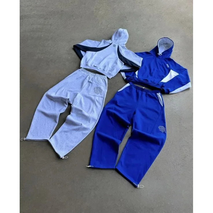 Maison Mihara Yasuhiro Maison Mihara Yasuhiro MMY Blakey Deep Blue HOT! Tracksuit Set Blue - 1
