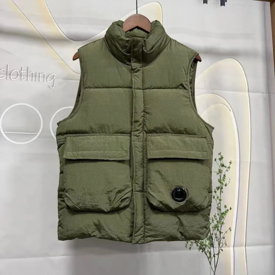 Other CP Company Military Green Puffer Vest Green - 1