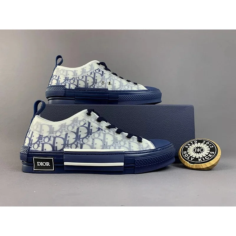 Dior Dior Dior Oblique White/Navy Sneakers White