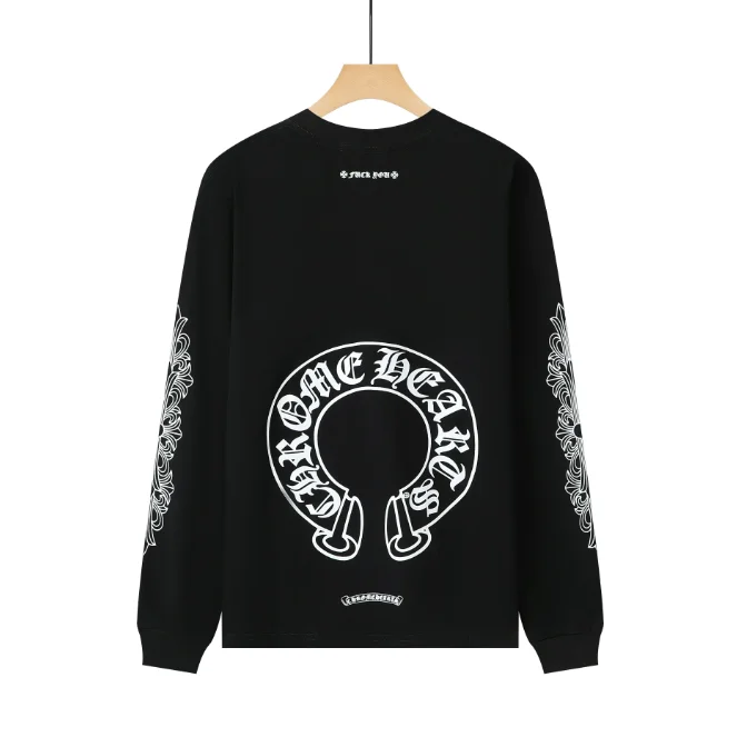 Chrome Hearts Chrome Hearts CH Cross Long Sleeve T-Shirt Black Black - 1