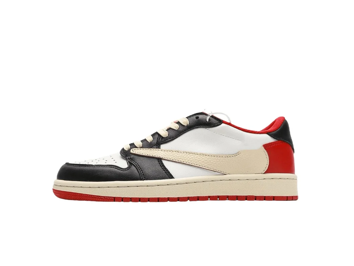 Nike Nike Air Jordan 1 Travis White Red Sneakers White - 1