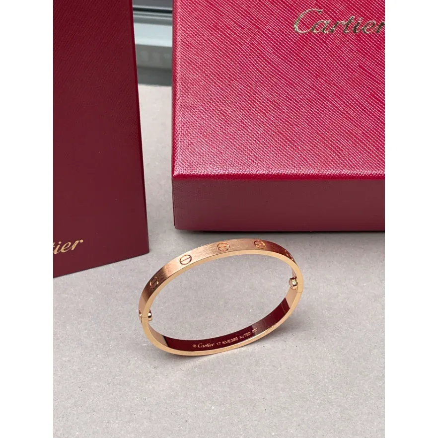 Cartier Cartier Love Rose Gold Bracelet Jewelry Gold