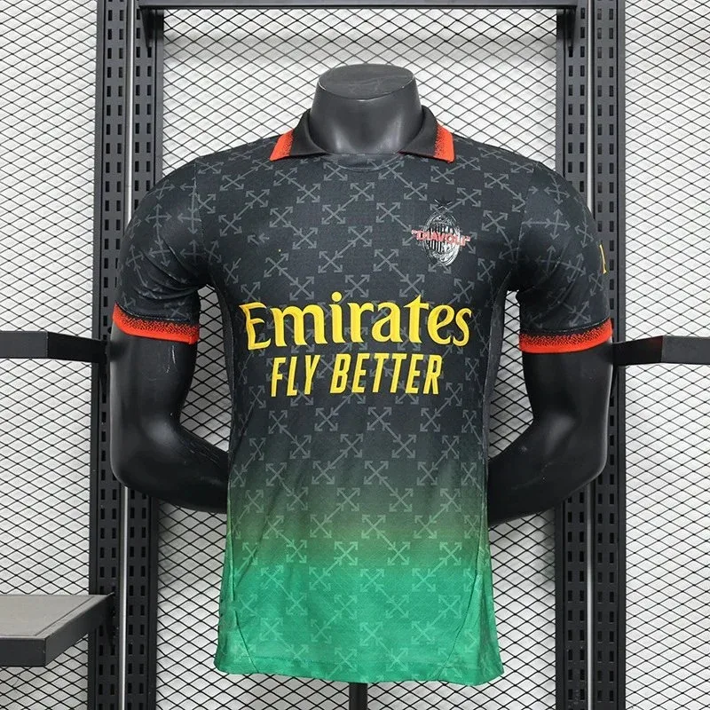 Other AC特别红版1 Jersey Football Shirt Green - 1