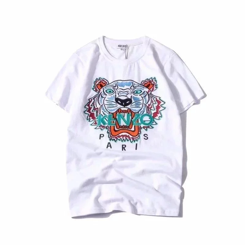 Kenzo Kenzo Tiger Head White T-Shirt White - 1