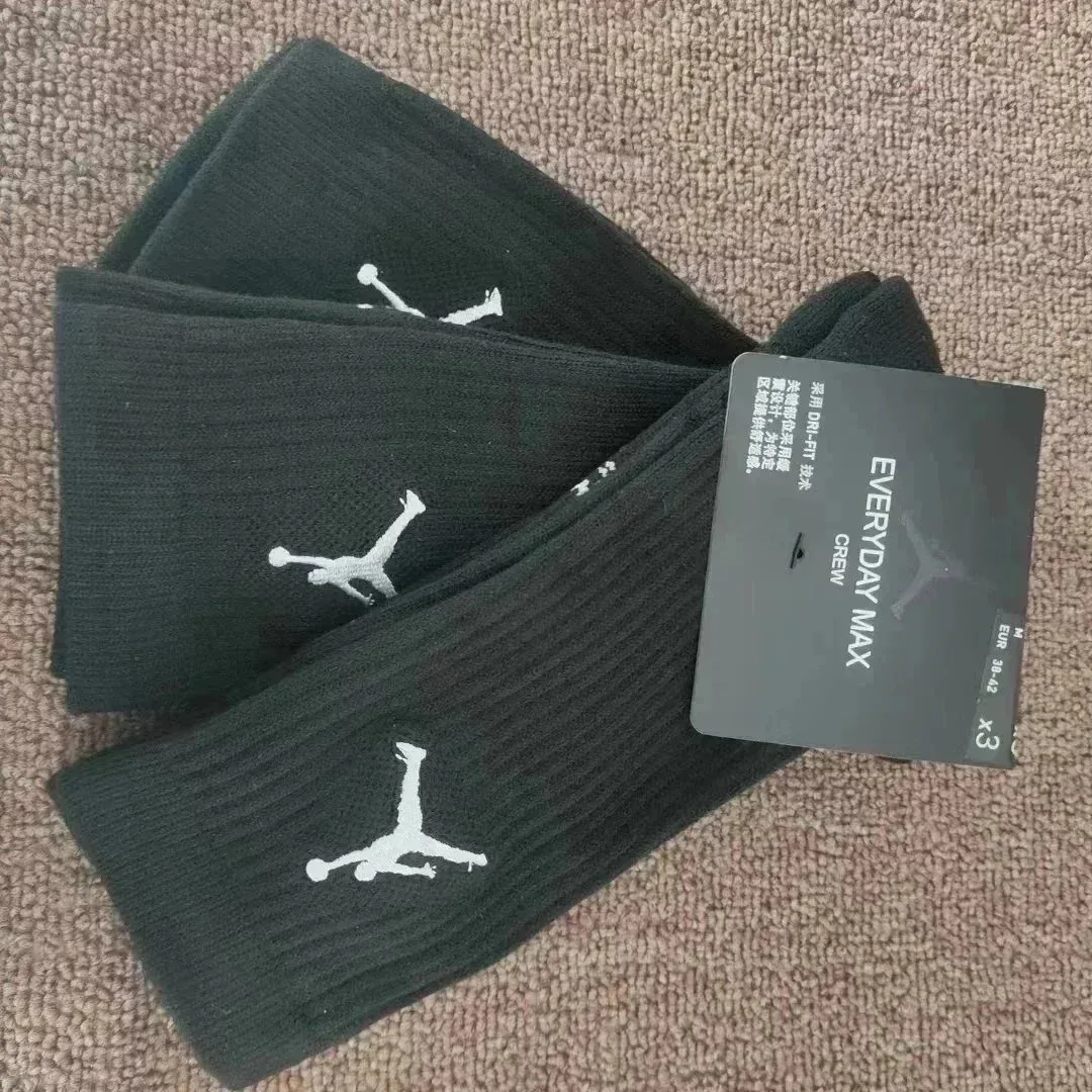 Other Black Jordan Jumpman Everyday Max Crew Socks (3 Pack) Black - 1