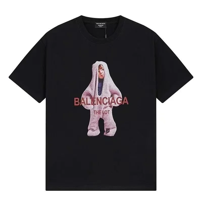 Balenciaga Balenciaga The Lot Graphic T-Shirt Black Black