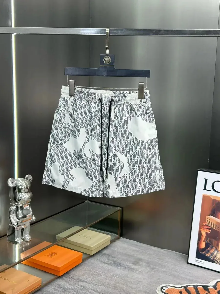 Dior Dior Oblique Monogram Shorts Cream Cream