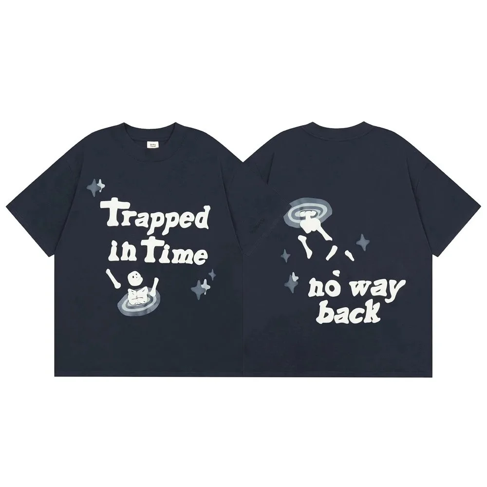 Other Unisex Trapped in Time No Way Back T-Shirt Navy Navy - 1