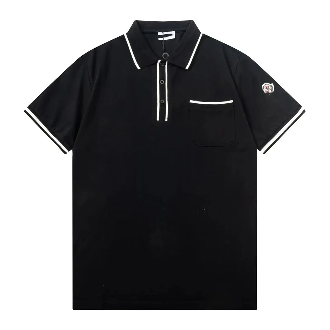 Maison Mihara Yasuhiro Maison Mihara Yasuhiro Black & White Polo Shirt Black - 1