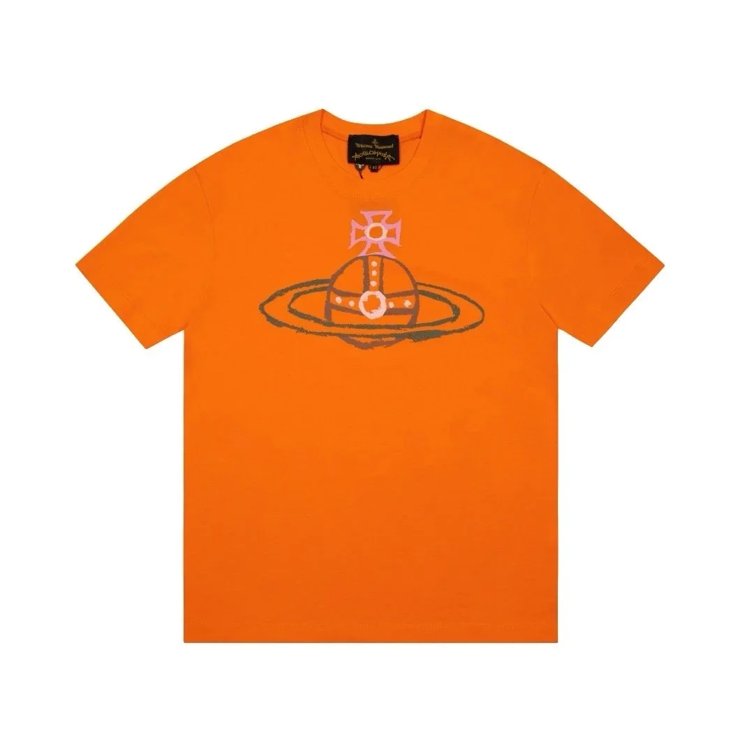 Vivienne Westwood Vivienne Westwood Orb T-Shirt Orange Orange - 1