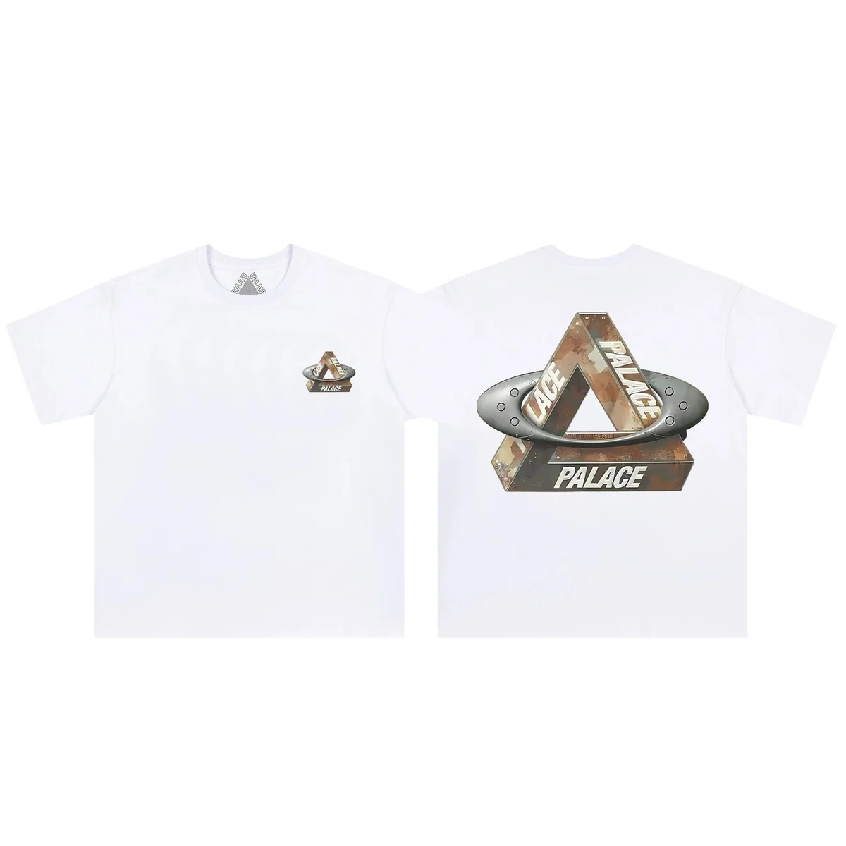Palace Palace Tri-Logo White T-Shirt White - 1