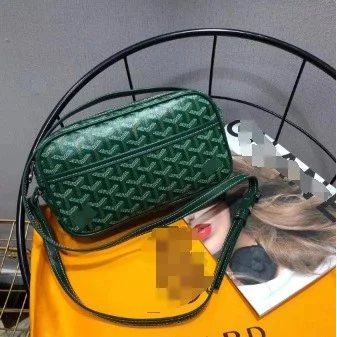 Green Leather Shoulder Bag