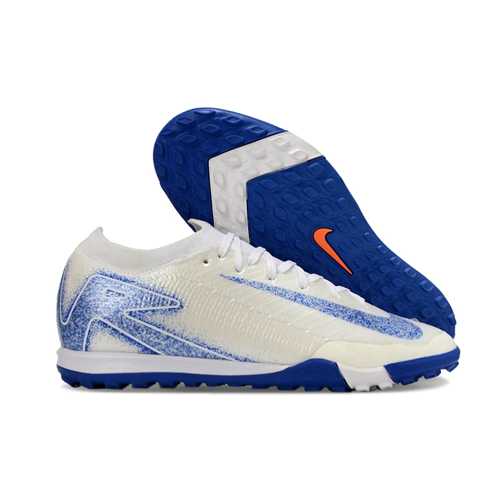 Nike Nike Mercurial Superfly White/Blue TF Soccer Cleats White - 1
