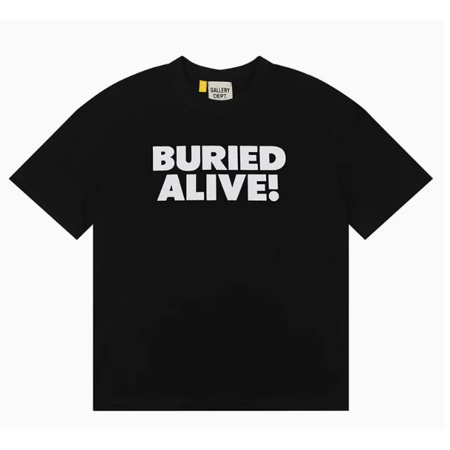 Gallery Dept. Gallery Dept. Buried Alive! Black T-Shirt Black - 1